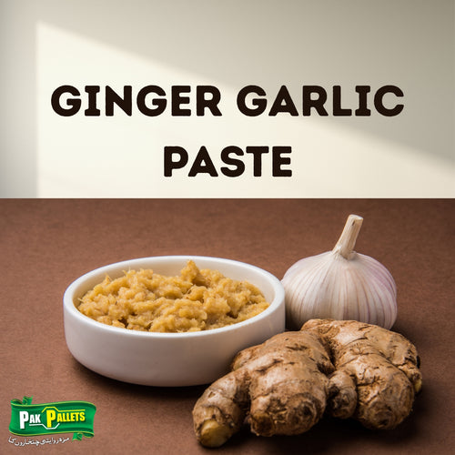 ginger garlic paste, adrak lehsan paste– Pure, Fresh & Aromatic | No Added Colors | Ready-to-Use Cooking Paste