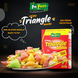 Crispy Triangle Snacks with Jalapeno Masala Single Packet