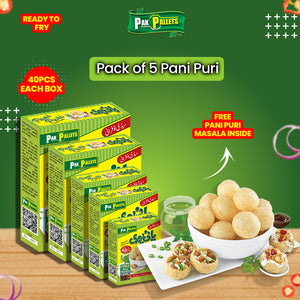 Pani Puri (Gol Gappa) Pack of 5