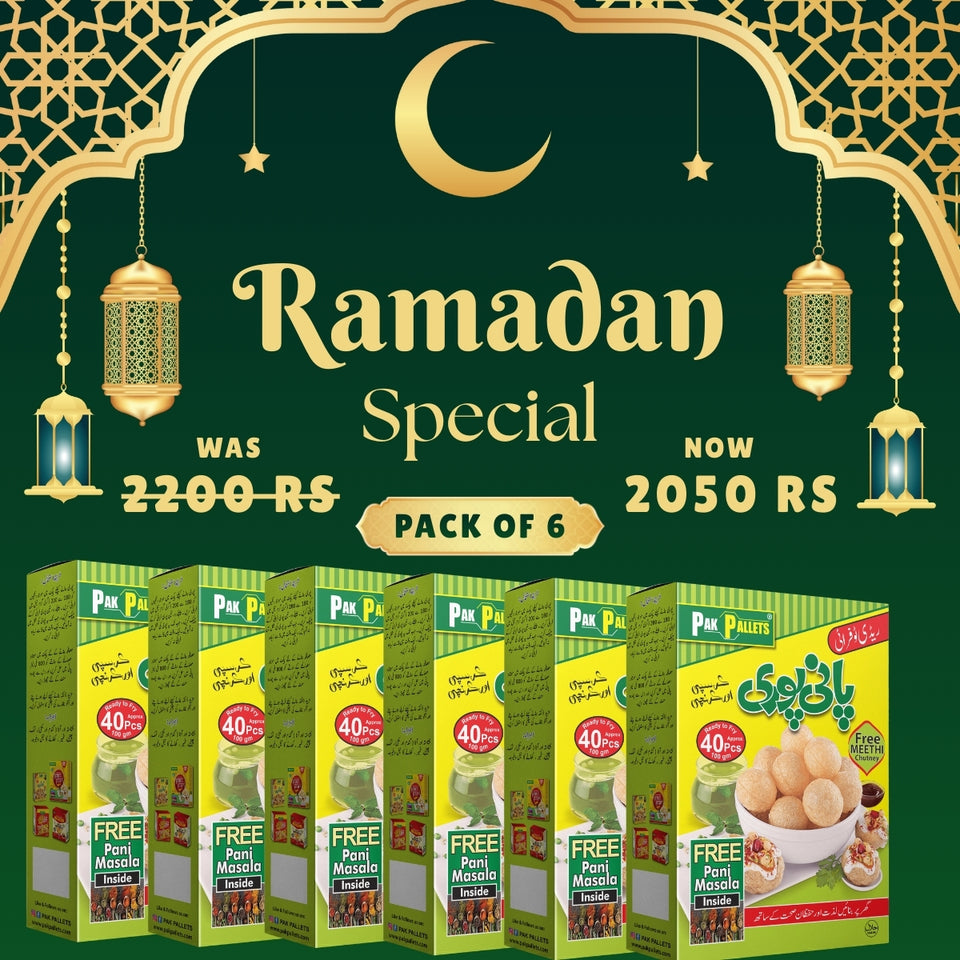 RAMZAN Special! 6 Regular Packet Deal