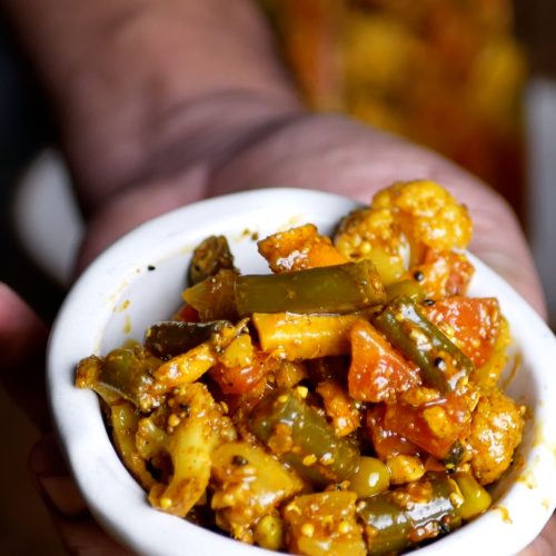 hyderabadi mix pickle, 100% Natual Achaar, Mix Vegetable Achar