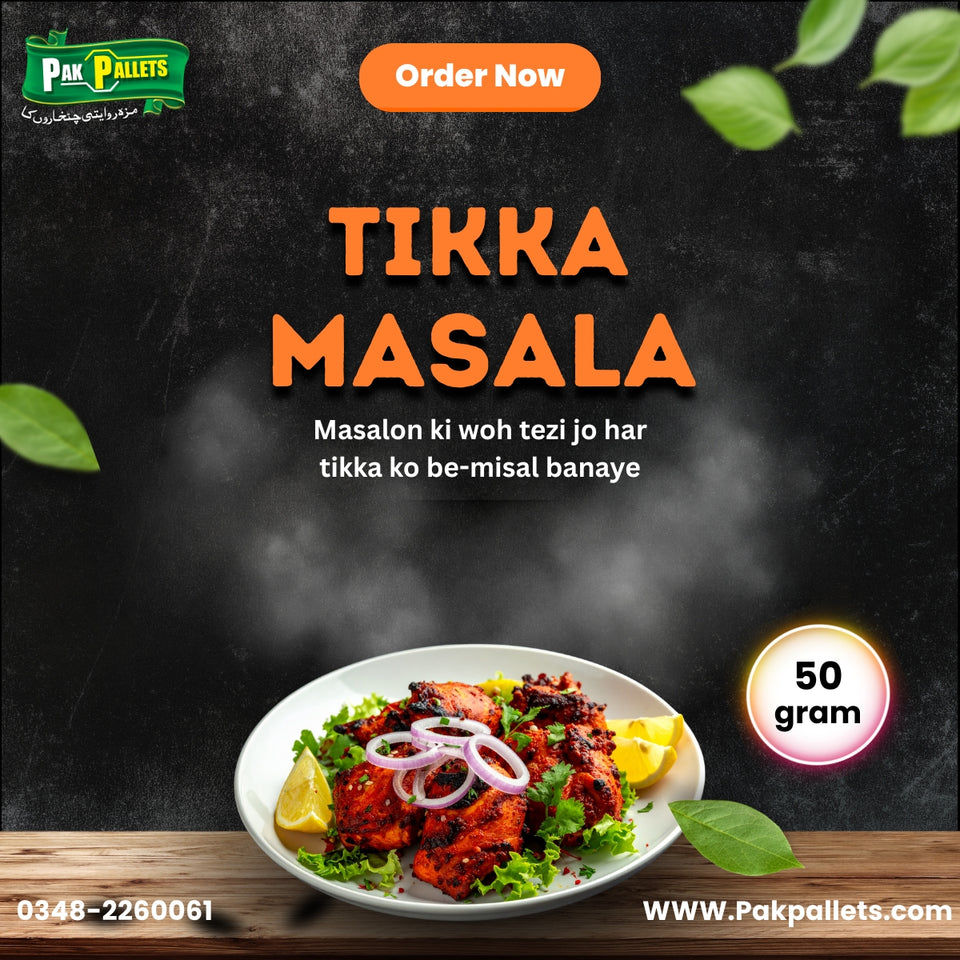 Tikka Masala, Fresh & Natural Spices ( 3 Packs ) ( 50 Gram Each )