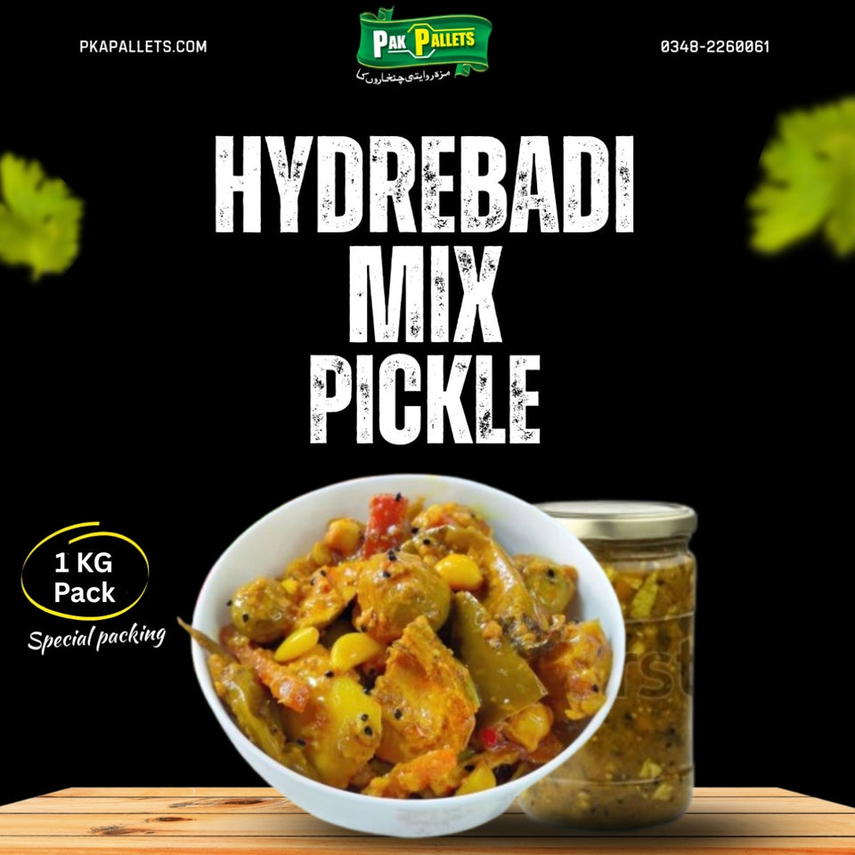 hyderabadi mix pickle, 100% Natual Achaar, Mix Vegetable Achar