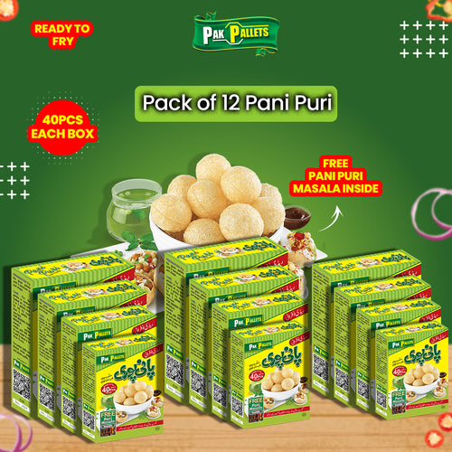 Pani Puri (Gol Gappa) Pack of 12