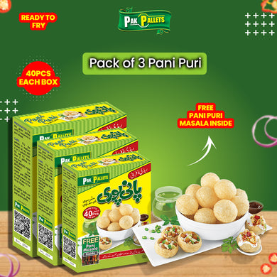 Pani Puri (Gol Gappa) Pack of 3